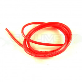 Cable silicone 14awg rose fluo 1 metre