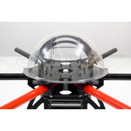 Chassis hexacopter quadframe avec support montage pour moteurs 35mm