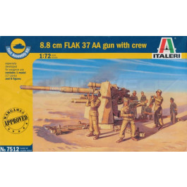 Canon FLAK 37 avec troupes