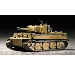 Maquette de Tiger 1 tank (Late) 1/72  Trumpeter