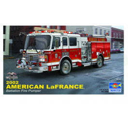 Maquette de camion pompier LAFRANCE EAGLE FIRE PUMPER 1/25