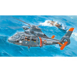 Maquette d'hélicoptère AS365N2 DOLPHIN 2 1/35