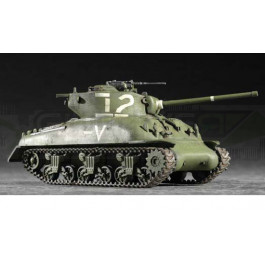 Maquette de M4A1 (76) W Tank 1/72 Trumpeter