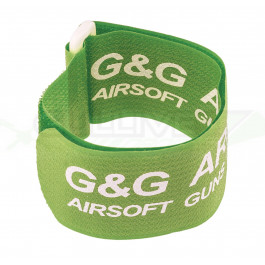 Brassards vert fluo G&G par 6