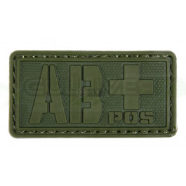 Patch groupe sanguin AB+ OD