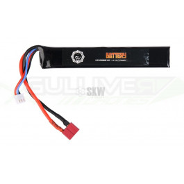 Batterie Li-po 7.4V 1300MAH 15C Stick Duel Code prise DEAN