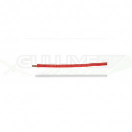 Cable silicone 22AWG (0.32mm²)  rouge - 1m