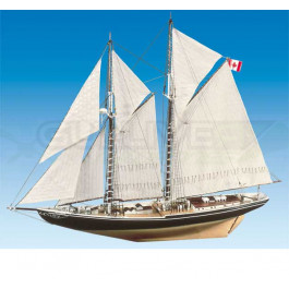 Maquette bois Bluenose 1/100