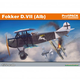 Maquette d'avion Fokker D.VII(Alb) 1/72