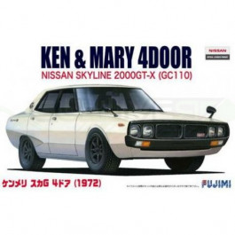 Maquette de Nissan Skyline 2000gt-X 1972 1/24 Fujimi