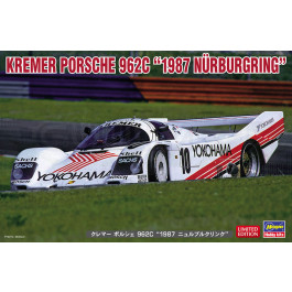 Maquette de Porsche 962C Kremer 1987 Nurburgring 1/24