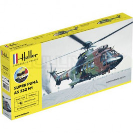 Maquette de SUPER PUMA AS 332 M1 et kit peinture 1/72