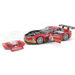 Miniature 1/18 Ferrari 575 GTC team J.M.B Estoril 2003 Kyosho
