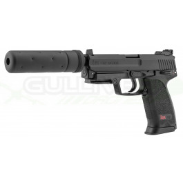 Réplique pistolet H&K USP Tactical avec silencieux