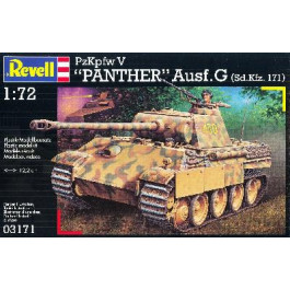Maquette de char PzKpfw V "PANTHER" Ausf G 1/72