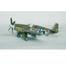 Maquette de P-51C Mustang Bendix 1/48