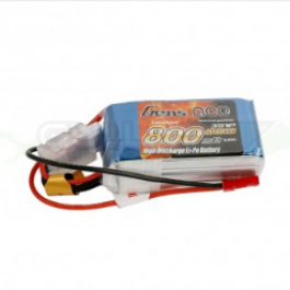 Batterie LI-PO Gens Ace 11.1v 25c 3s 800mah Bec