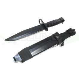 Couteau/Baionnette factice M10 noir