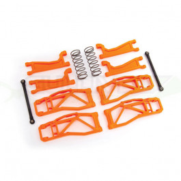 Kit de bras de suspension large orange Widemaxx pour Traxxas Maxx