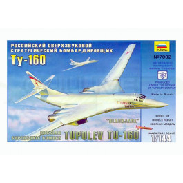 Maquette d'avion Tupolev Tu-160 1/144