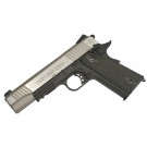 Réplique de colt 1911 rail gun co2 bicolore culasse mobile