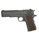 Réplique de Colt 1911 100Th Anniversary Co2 parkerized grey metal culasse mobile CO2