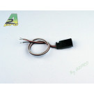 Cordon Femelle Futaba 30cm - Câble 0,10mm² (10 Pièces)