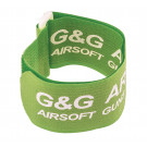 Brassards vert fluo G&G par 6