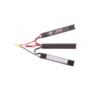 Batterie Li-po 11.1V 1300MAH 15C 3 Sticks Duel Code