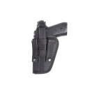 Holster souple noir ambidextre pour molle