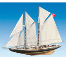 Maquette bois bateau Bluenose 1/65