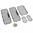 Grilles de protection fenêtres aluminium Fastrax pour TRX4