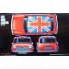 Maquette de Rover mini cooper vintage look 1/24