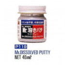 Dissolvant pour Mr White Putty Gunze