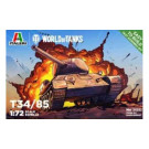Maquette Italeri de T-34/85 World of Tanks 1/72