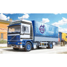 Maquette de camion Volvo FH16 bâché avec hayon Italeri