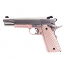 Réplique de poing 1911 Raven full metal Rose / Silver