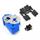 Carter boite de vitesse et support moteur alu pour Traxxas 2WD