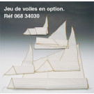 Jeux de voiles tissu pour bateau Britannia