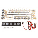 Kit 5 LEDS chromé pour Crawler ou Camion RC