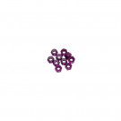 Ecrous 3mm Violet (x10)