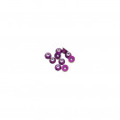 Ecrous épaulé 3mm Violet (x10)