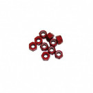 Ecrous 4mm Rouge (x10)