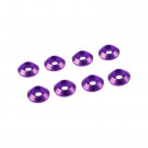 Rondelle Cuvette 3mm Rose tete cyl (x8)