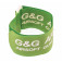 Brassards vert fluo G&G par 6