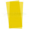 Plaques transparentes jaunes 150x300x0.25mm Evergreen